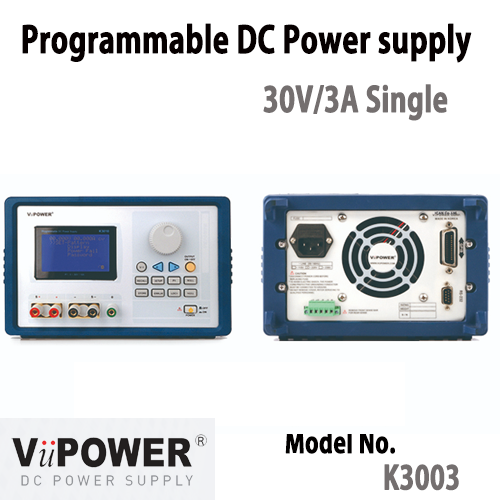 [VUPOWER] K3003, 30V/3A, 1채널, 90W, Programmable DC Power supply,뷰파워,전원공급기