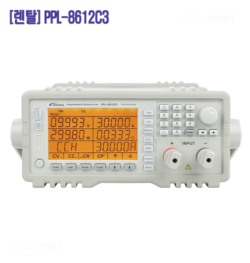 [렌탈] PPL-8612C3, 300W 전자부하기, 150V/60A