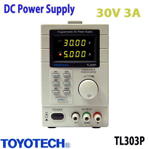 [TOYOTECH TL303P] 30V/3A,90W,DC Power Supply,도요테크,전원공급기