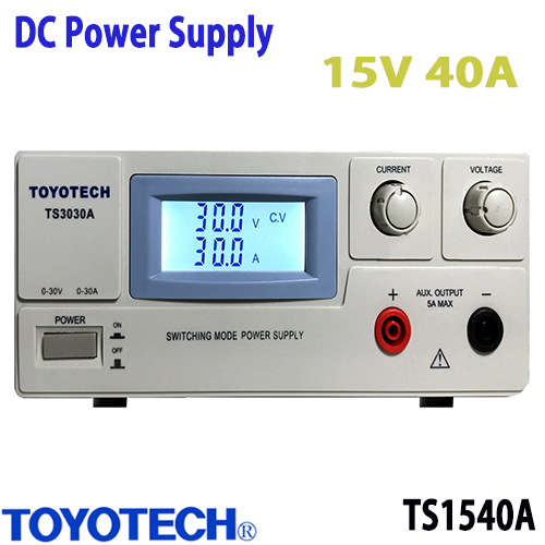 [TOYOTECH TS1540A] 15V/40A,600W,DC Power Supply,도요테크,전원공급기