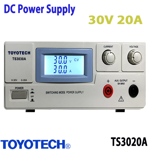 [TOYOTECH TS3020A] 30V/20A,600W,DC Power Supply,도요테크,전원공급기