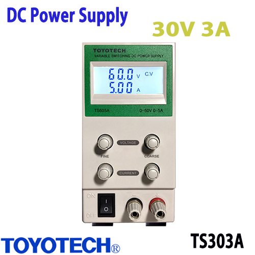 [TOYOTECH TS303A] 30V/3A,90W,DC Power Supply,도요테크,전원공급기
