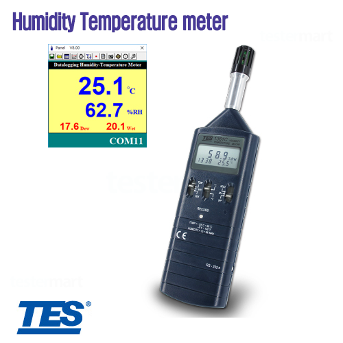 [TES] TES-1361C, Thermohygrometer, 온습도계