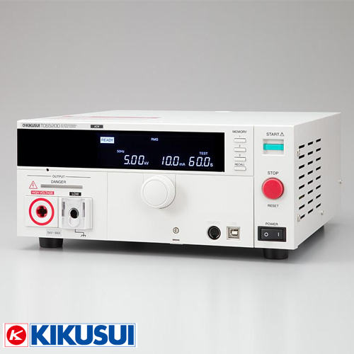 [KIKUSUI] TOS5200, Hipot Tester, AC 5kV/100mA(500VA), AC 내전압시험기