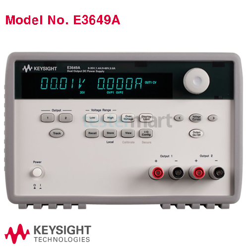 [KEYSIGHT E3649A] 35V/1.4A x 1채널, 60V/0.8A x 1채널, 100W, DC전원공급기
