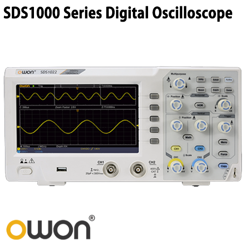 [OWON SDS-1022] 20MHz, 2채널 디지털오실로스코프