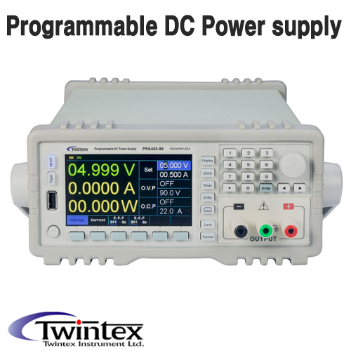 [TWINTEX PPA850-35] 35V/111A(850W), 1채널 프로그래머블 DC전원공급기, Auto Range Programmable Switching DC Power Supply