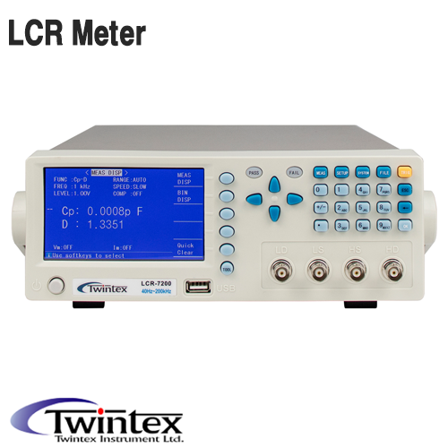 [TWINTEX LCR-7200] 200KHz LCR Meter
