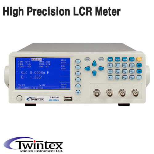 [TWINTEX LCR-7300A] 300KHz High Precision LCR Meter