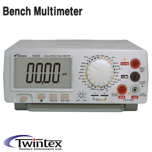 [TWINTEX TM-8055] 4 1/2 digits, 디지털멀티미터, Benchtop Digital Multimeter