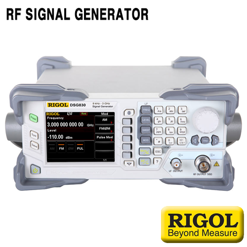 [RIGOL DSG821] 9kHz-2.1GHz, +13dBm to - 110dBm, RF Signal generator, RF신호발생기