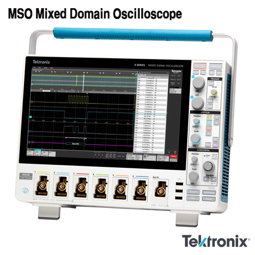 [Tektronix MSO44 4-BW-500] 500MHz/4CH, 6.25GSa/s, 디지털 오실로스코프