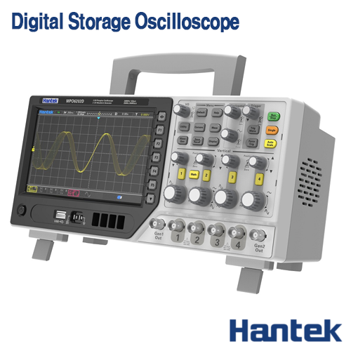 [HANTEK MPO6204D] 200MHz/4채널, Digital Osilloscope, 디지털 오실로스코프