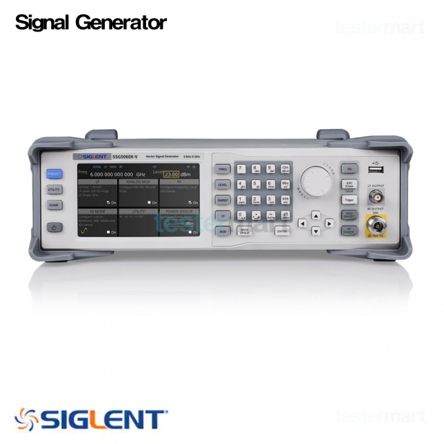 [SIGLENT SSG5040X-V] 9k ~ 4GHz, -140dBm ~ +26dBm, RF Signal Generators, RF신호발생기