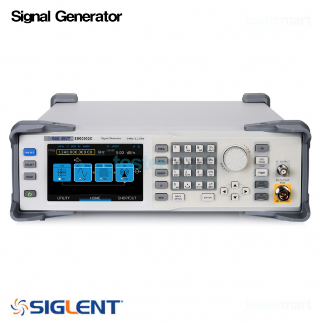 [SIGLENT SSG3021X-IQE] 9k ~ 2.1GHz, -110dBm ~ +13dBm, RF Signal Generators, RF신호발생기