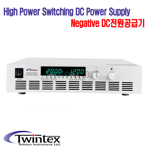 [TWINTEX PCH600-10HN] -100 ~ -1000V/600mA, 600W, Negative DC전원공급기