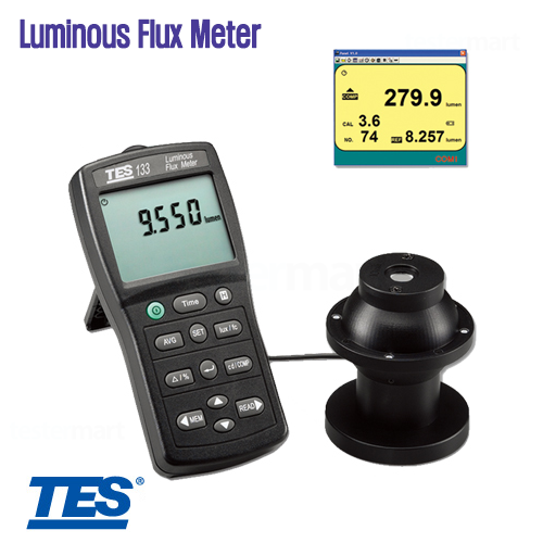 [TES] TES-133 Luminous Flux Meter, 디지털광량계