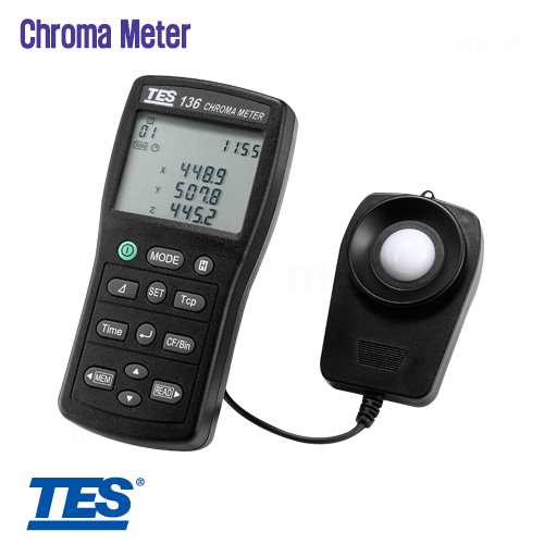 [TES] TES-136 CHROMA METER, 디지털 색도계