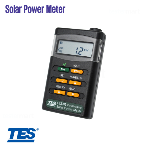 [TES] TES-1333 Solar Power Meter, 일사량/광투과율 측정기