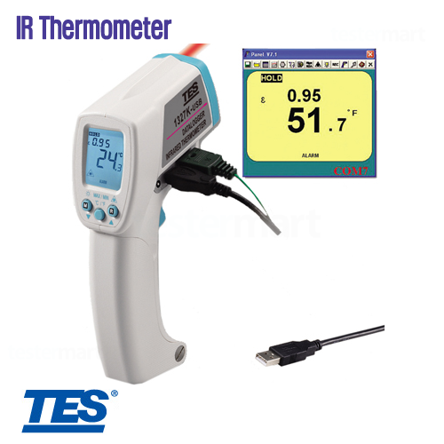 [TES] TES-1327K-USB, Infrared Thermometer, 적외선온도계