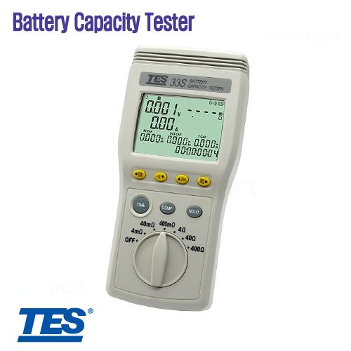 [TES] TES-33S, Battery Capacity Tester, 배터리테스터