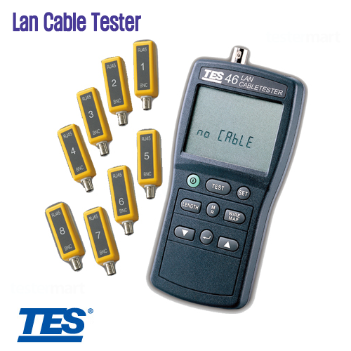 [TES] TES-46, Lan Cable Tester, 랜케이블테스터