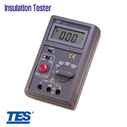 [TES] TES-1600, Insulation Tester, 절연저항테스터