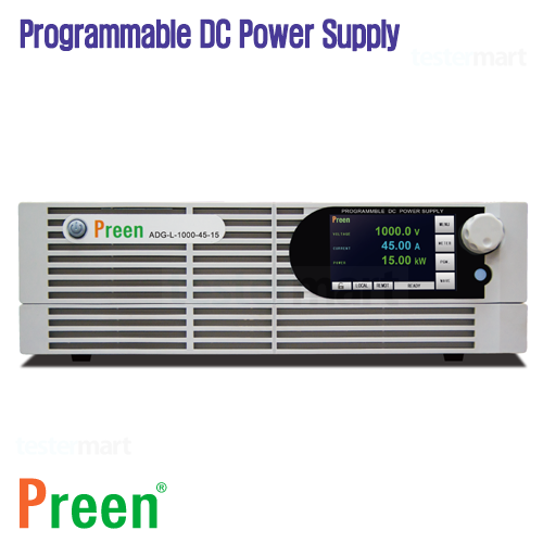 [Preen ADG-L-335-45-5] 335V/45A, 5KW, 프로그래머블 DC 전원공급기, Programable DC Power supply