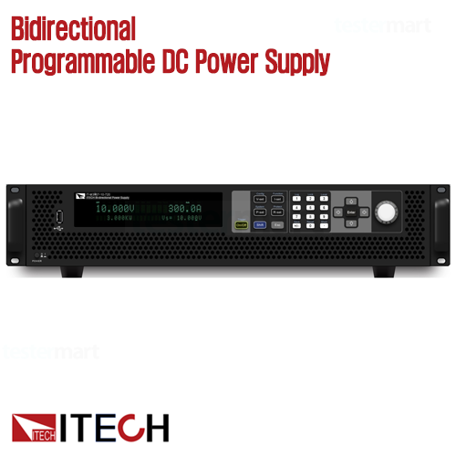 [ITECH IT-M3912C-32-480] 32V/±480A, ±12kW, 양방향전원공급기, Bidirectional Programmable DC Power Supply
