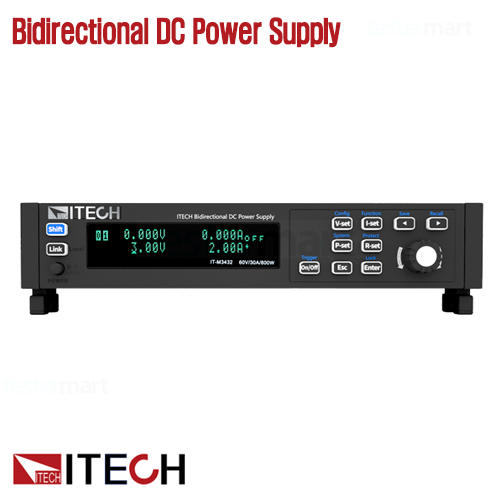 [ITECH IT-M3412] 60V/30A, 200W, 양방향전원공급기, Bidirectional DC Power Supply