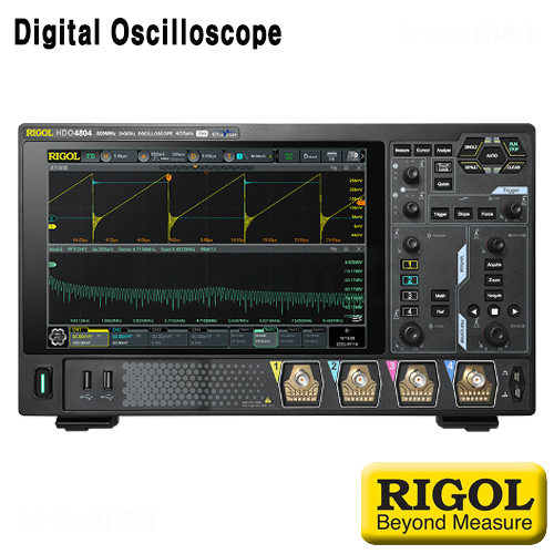[RIGOL DHO4204] 200MHz/4채널, 4GSa/s, 디지털오실로스코프