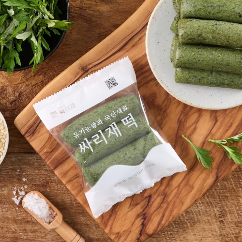 구워먹는 현미 쑥떡 [쑥현미가래떡 1kg]소포장 간식떡