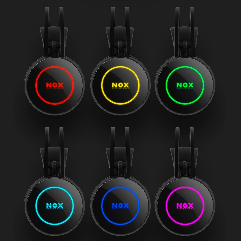 녹스 게이밍 헤드셋 NX-501 게임용 USB 마이크 7.1