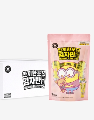 미니언즈 한끼한포 스틱 김자반10g x 7봉 1Box (30입)(제품리뉴얼)