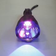 검사용 자외선 UV랜턴 / UV LED Flash light 형광감별 형광물질 파티클 검사 / S-UV3405 405nm