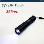 소형 자외선 LED 경화기 UV LED 고출력 조사기 랜턴 S365UV