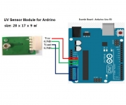 자외선 센서 아두이노 모듈 광량 측정 UV Sensor Module for Arduino
