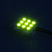 570nm 3528 LED 모듈 Yellow Green DC12V DC LED Module