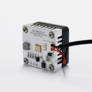 405nm UV LED Module 120도/ UVA 4chip 자외선 LED모듈 조사기 세트/SLM4-40501120[No 621]