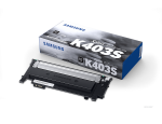 [포인트10%적립] 삼성 컬러 레이저프린터 토너 1,500매 [검정] CLT-K403S
