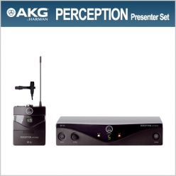 AKG Perseption Wireless Presenter Set 900MHz 1채널 핀타입 무선마이크