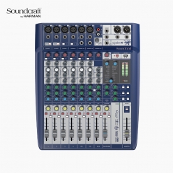 사운드크래프트 SIGNATURE 10 10채널 시그니처 아날로그 오디오 믹서 Soundcraft 오디오 인터페이스