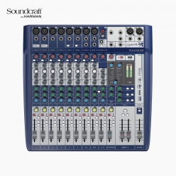 사운드크래프트 SIGNATURE 12 12채널 시그니처 아날로그 오디오 믹서 Soundcraft 오디오 인터페이스
