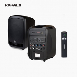 KANALS 카날스 BK-240SB 이동식 앰프 스피커 1채널 무선마이크세트