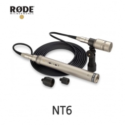 RODE NT6 로데 악기녹음 로케이션녹음 컴팩트 콘덴서 마이크 및 리모트 캡슐