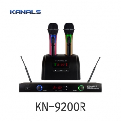 KANALS KN-9200R 엔터그레인 2채널 무선마이크 세트 900MHz
