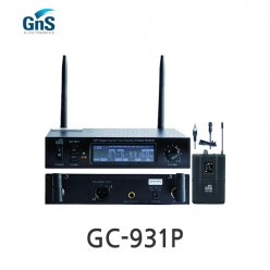 GNS GC-931P 900MHz 채널가변형 싱글채널 핀 타입 무선마이크 True Diversity