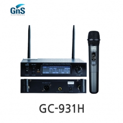 GNS GC-931H 900MHz 채널가변형 싱글채널 핸드 타입 무선마이크 True Diversity