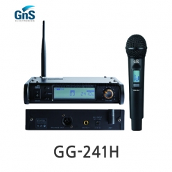 GNS GG-241H 2.4GHz 채널가변형 싱글채널 핸드 타입 무선마이크