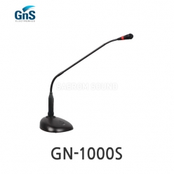 GNS GN-1000S 단일지향성 구즈넥 콘덴서 마이크 팬텀 배터리 겸용 베이스 포함